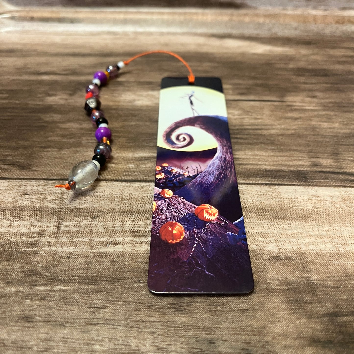 The Nightmare Before Christmas - Spiral Hill Metal Bookmark