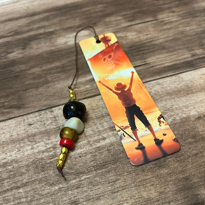 One Piece Metal Bookmark