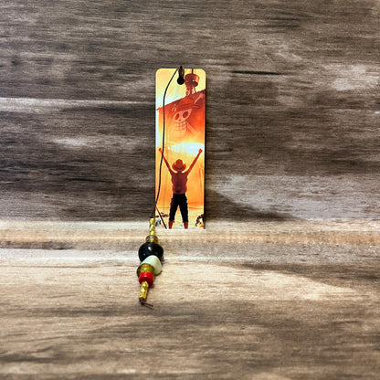 One Piece Metal Bookmark