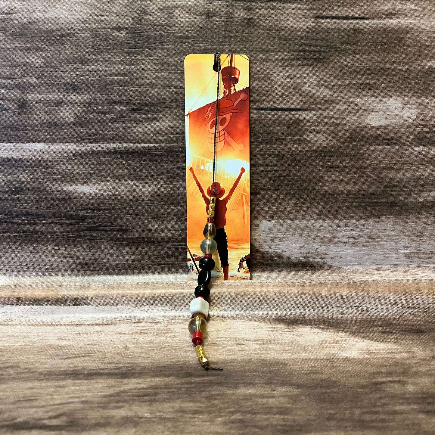 One Piece Metal Bookmark