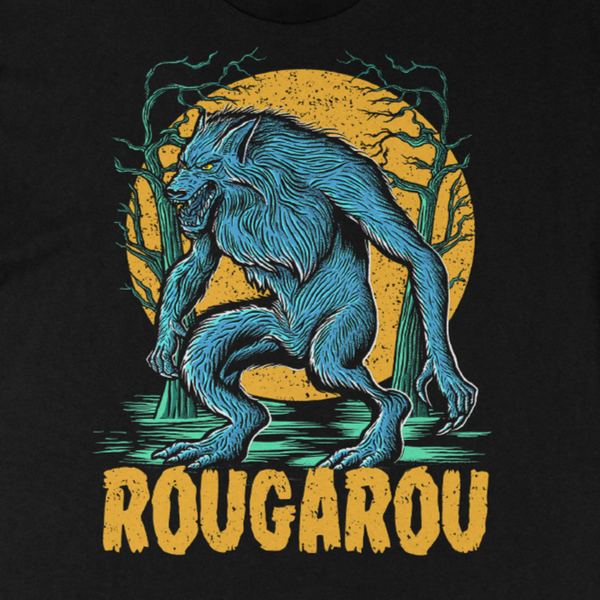 Rougarou Moon Swamp Werewolf Tee