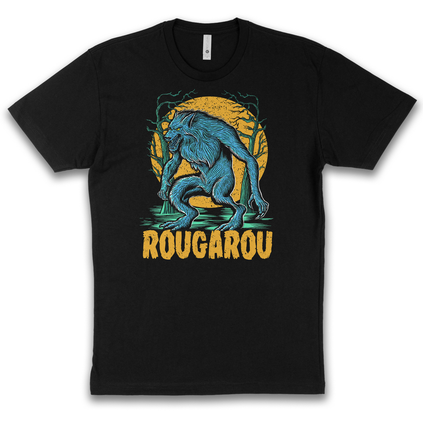 Rougarou Moon Swamp Werewolf Tee