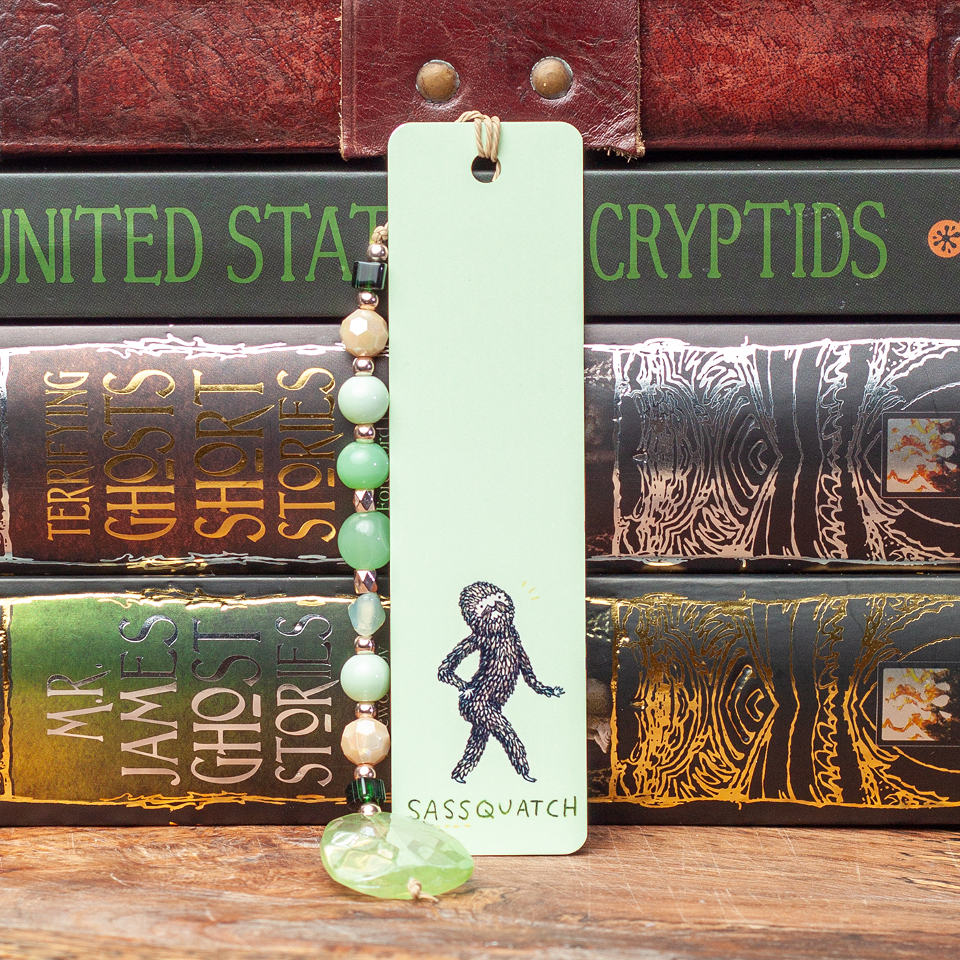 Sassquatch Metal Bookmark