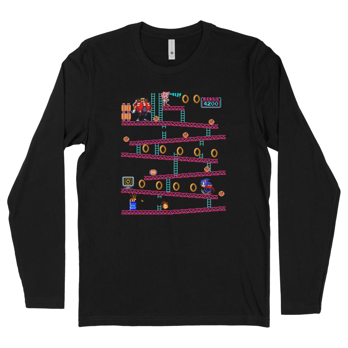 Donkey Kong Sonic Mashup Shirt