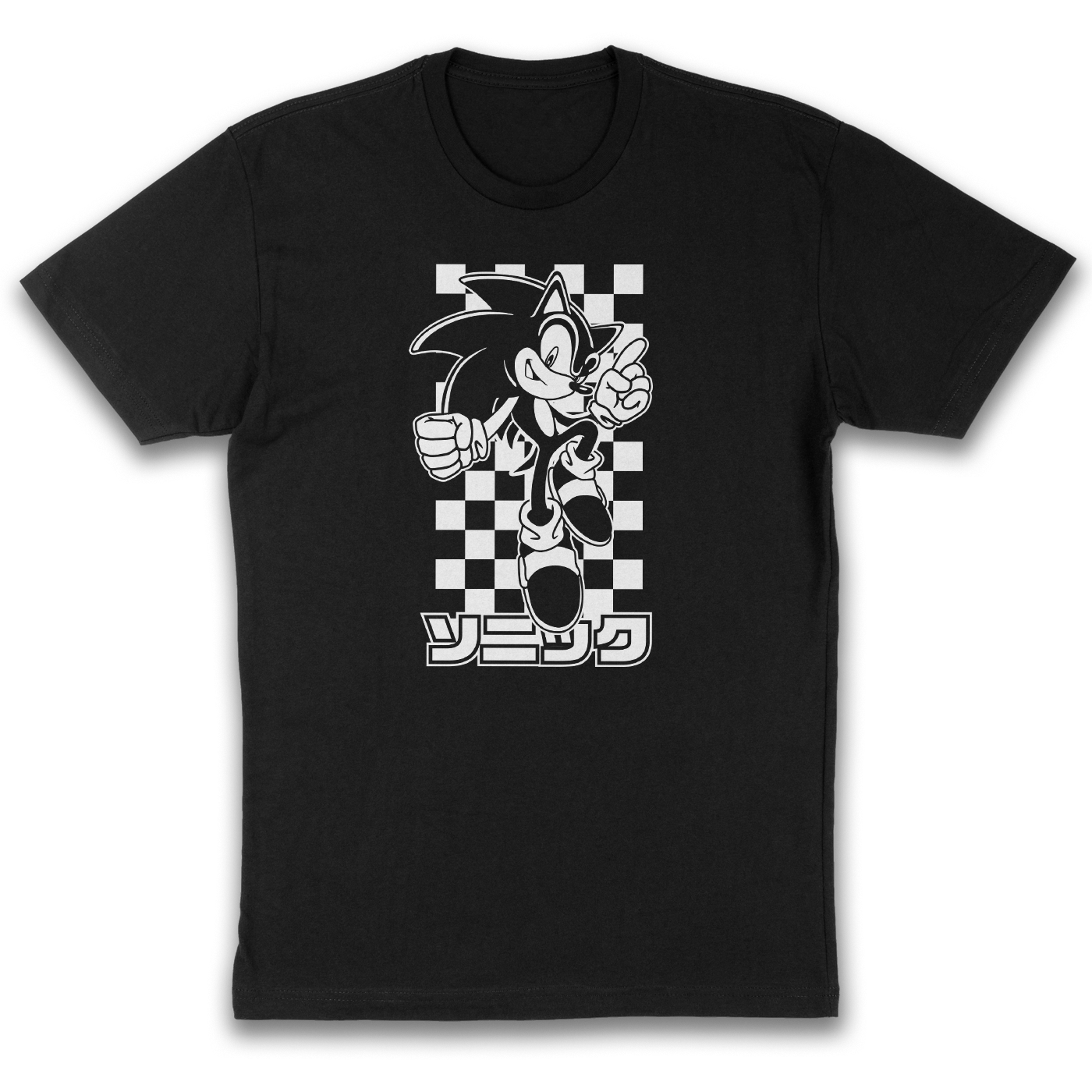 Sonic Japanese Checker Shirt