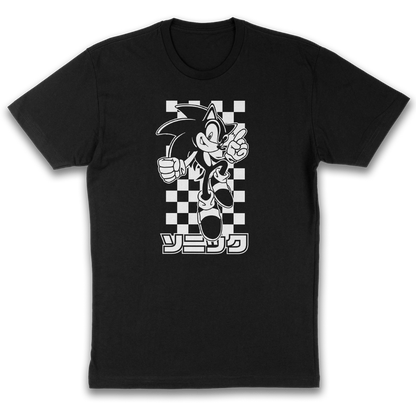 Sonic Japanese Checker Shirt