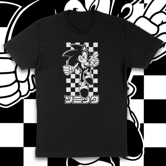 Sonic Japanese Checker Shirt