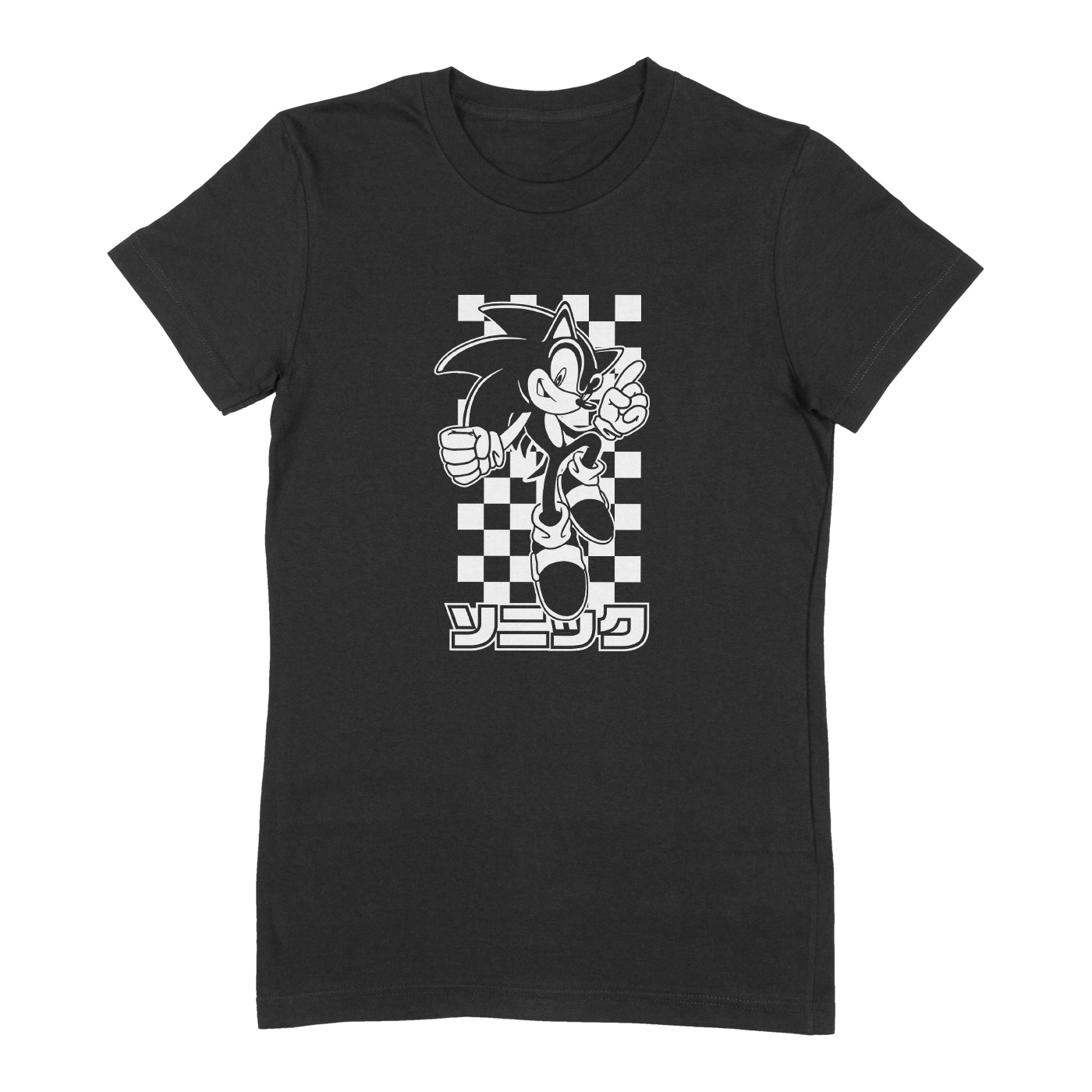 Sonic Japanese Checker Shirt