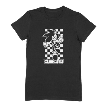 Sonic Japanese Checker Shirt