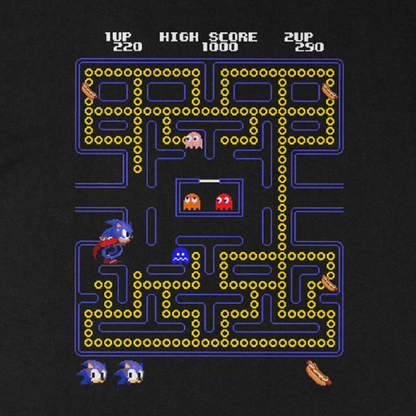 Sonic Pacman Mashup Shirt