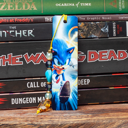 Sonic the Hedgehog Metal Bookmark