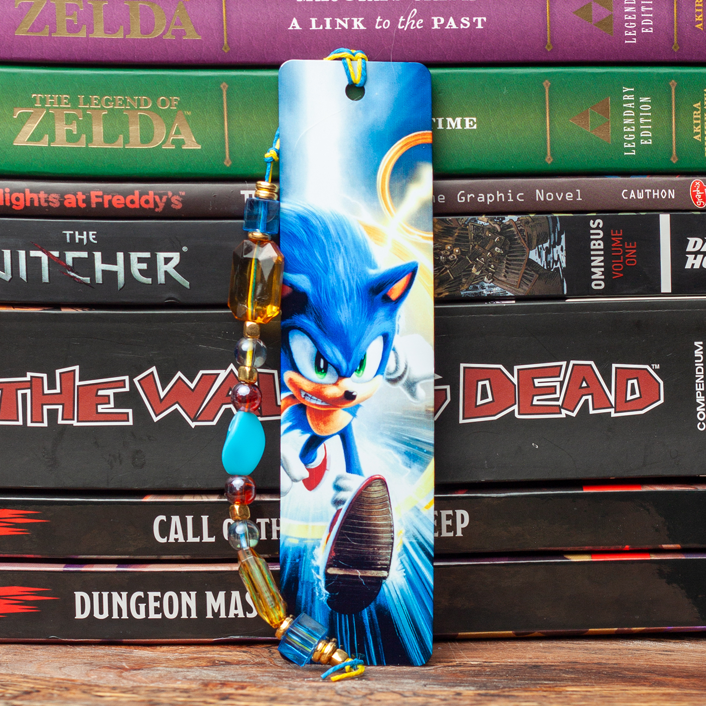 Sonic the Hedgehog Metal Bookmark