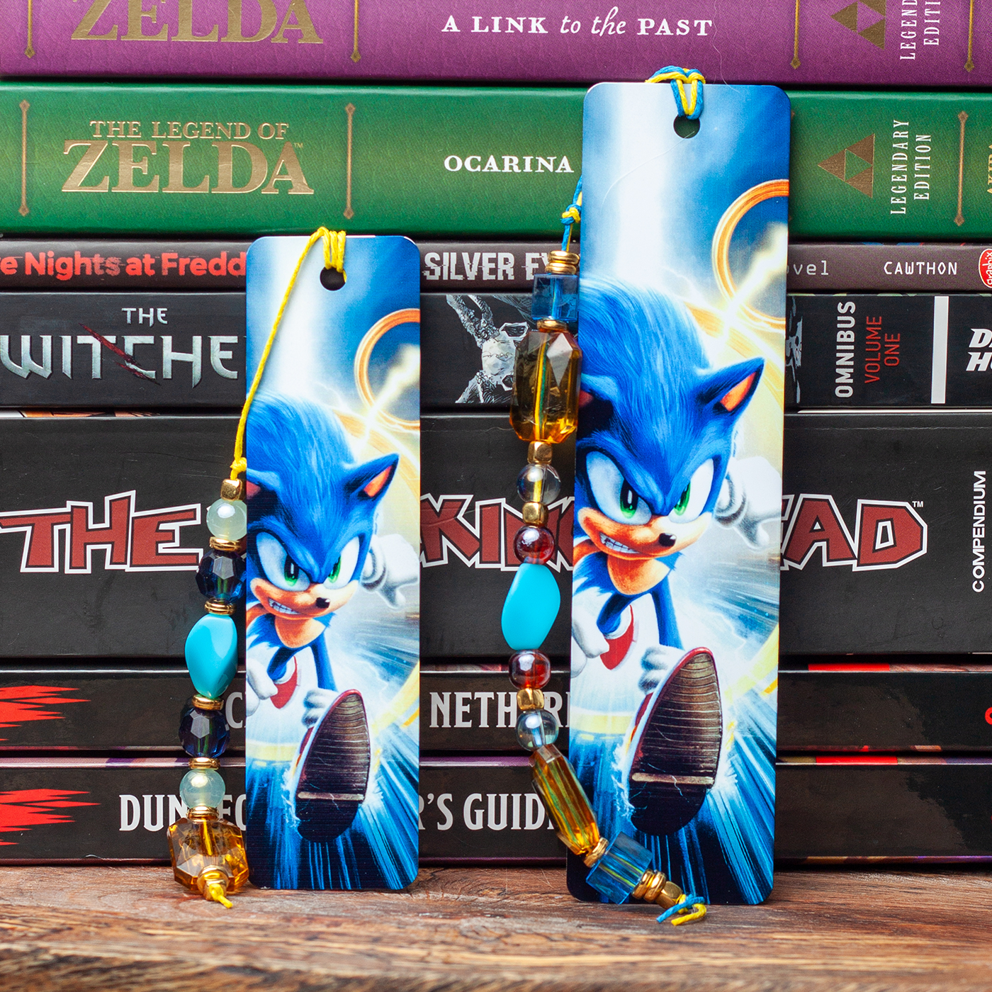 Sonic the Hedgehog Metal Bookmark