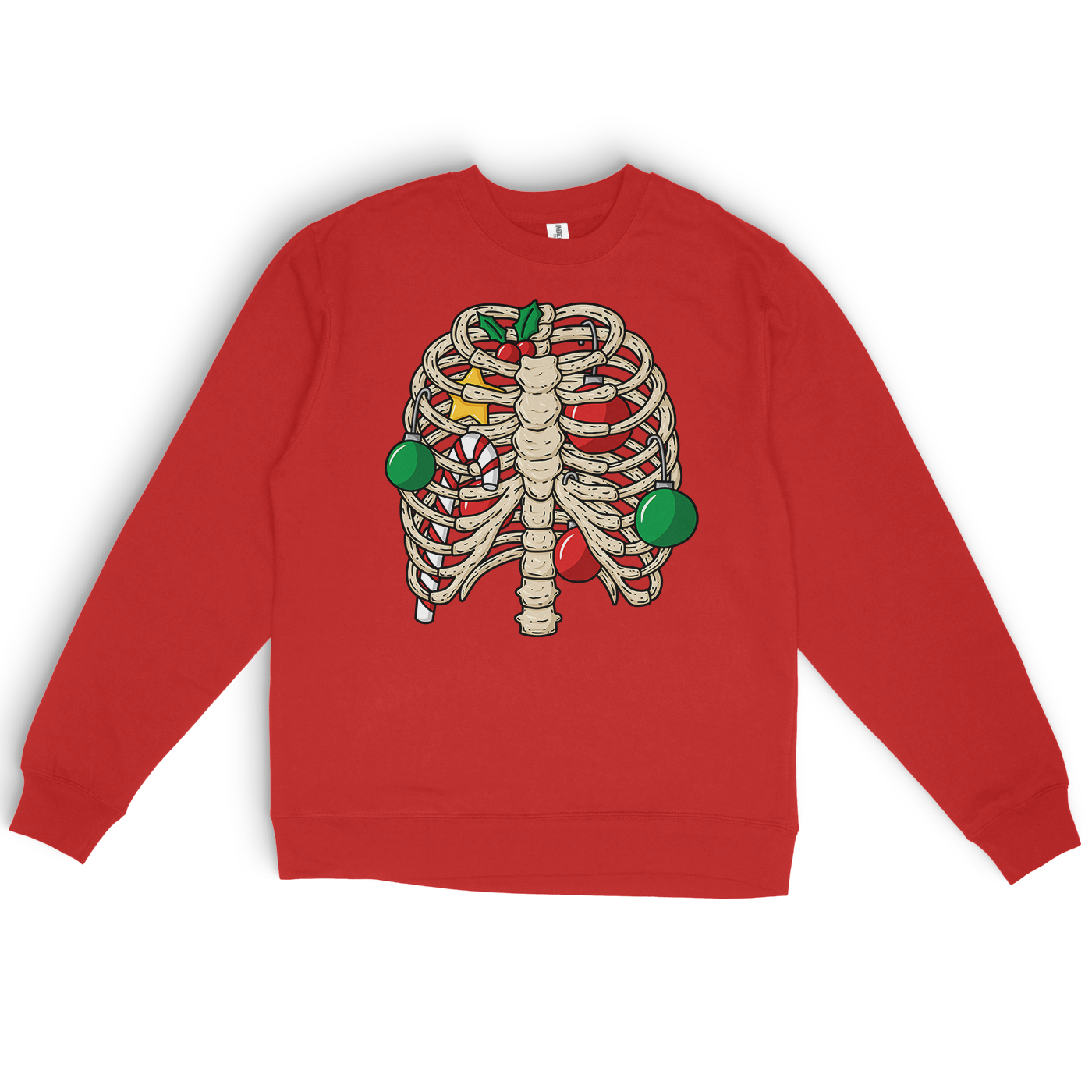 Festive Skeleton Ribcage Christmas