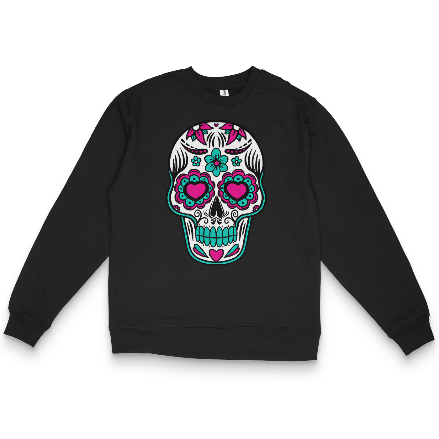 Pink & Teal Sugar Skull