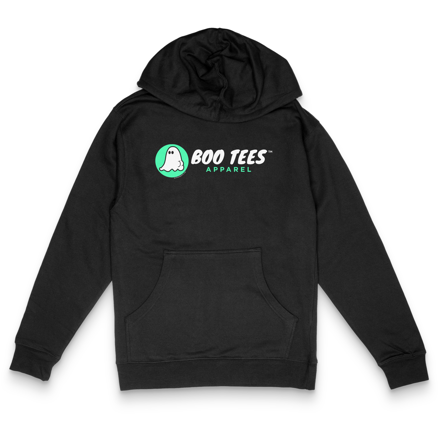 Boo Tees Apparel Logo Black Shirt