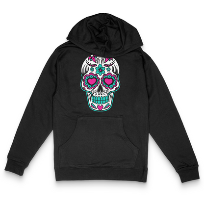 Pink & Teal Sugar Skull