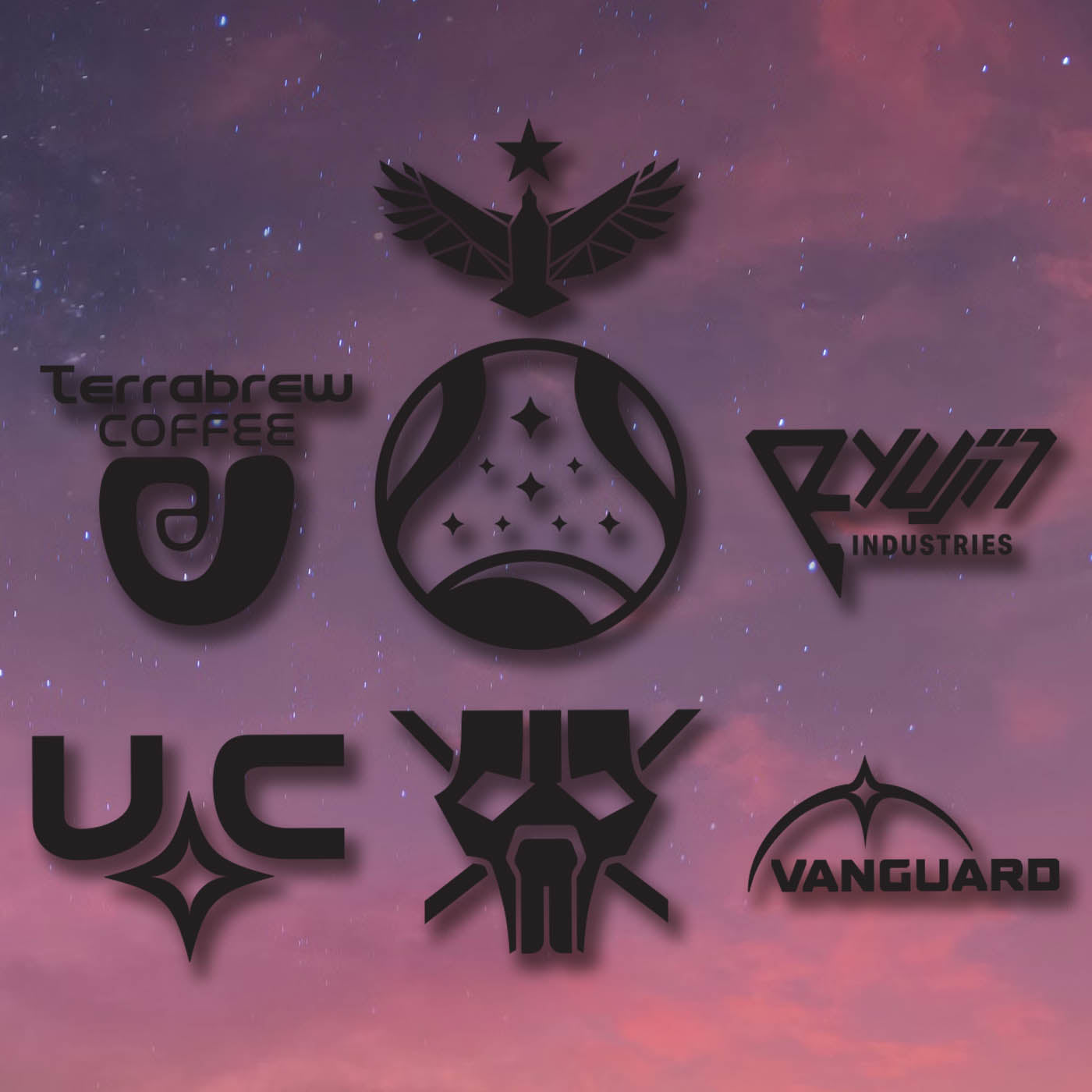 Starfield Pack Vinyl Decals
