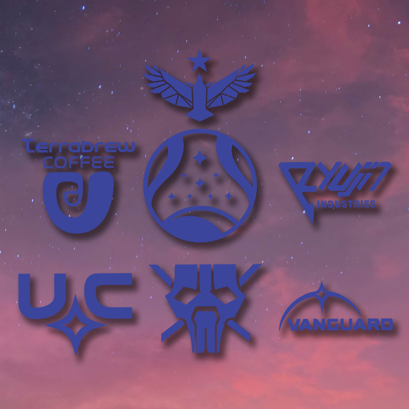 Starfield Pack Vinyl Decals