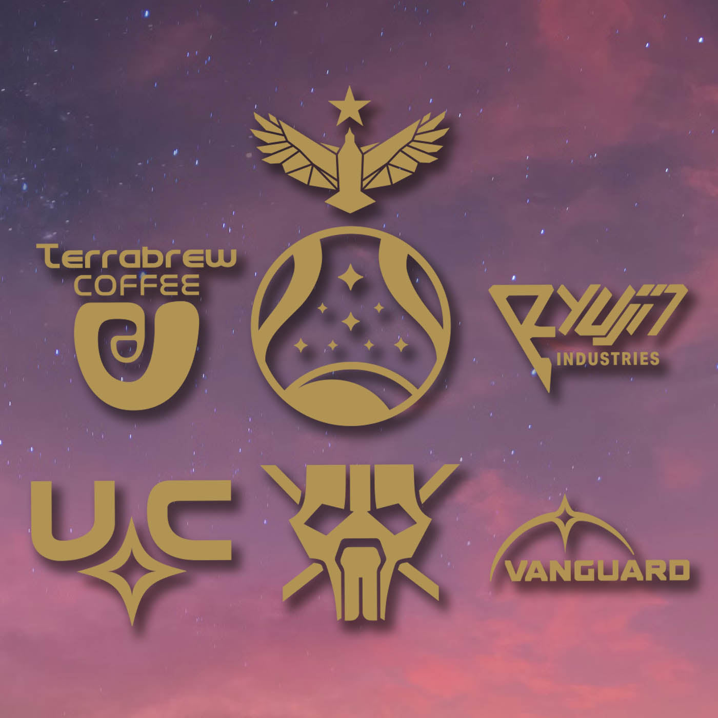 Starfield Pack Vinyl Decals