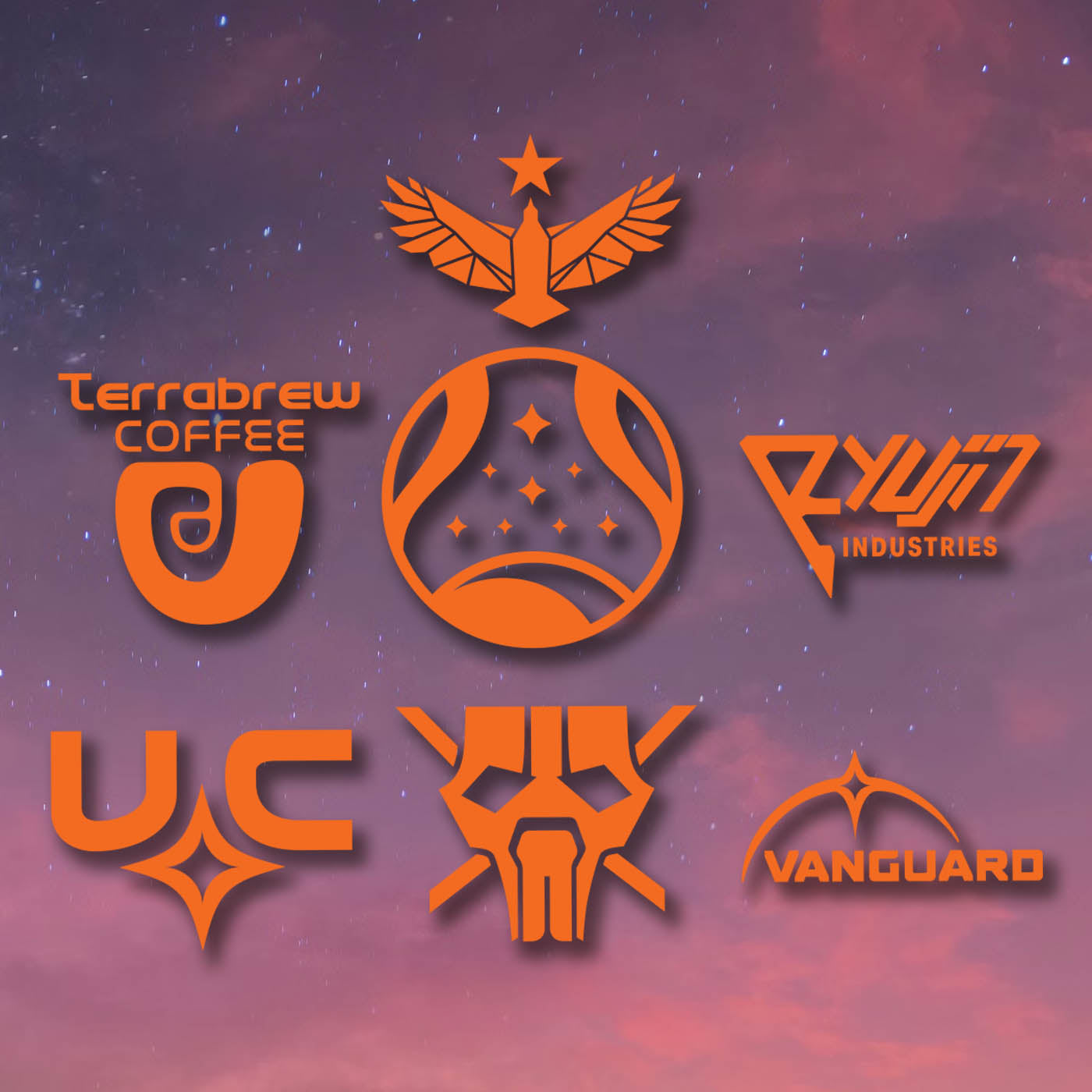 Starfield Pack Vinyl Decals