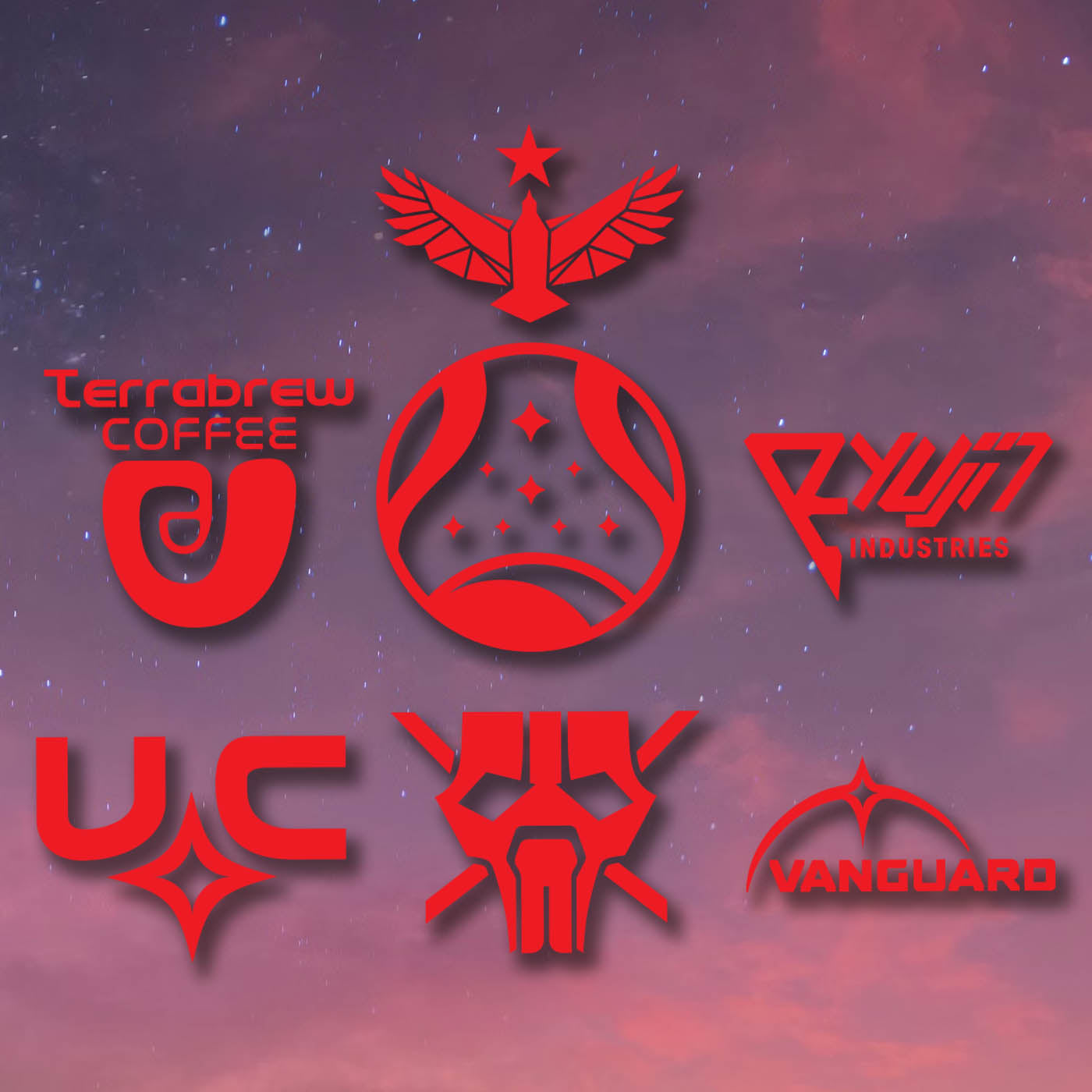 Starfield Pack Vinyl Decals