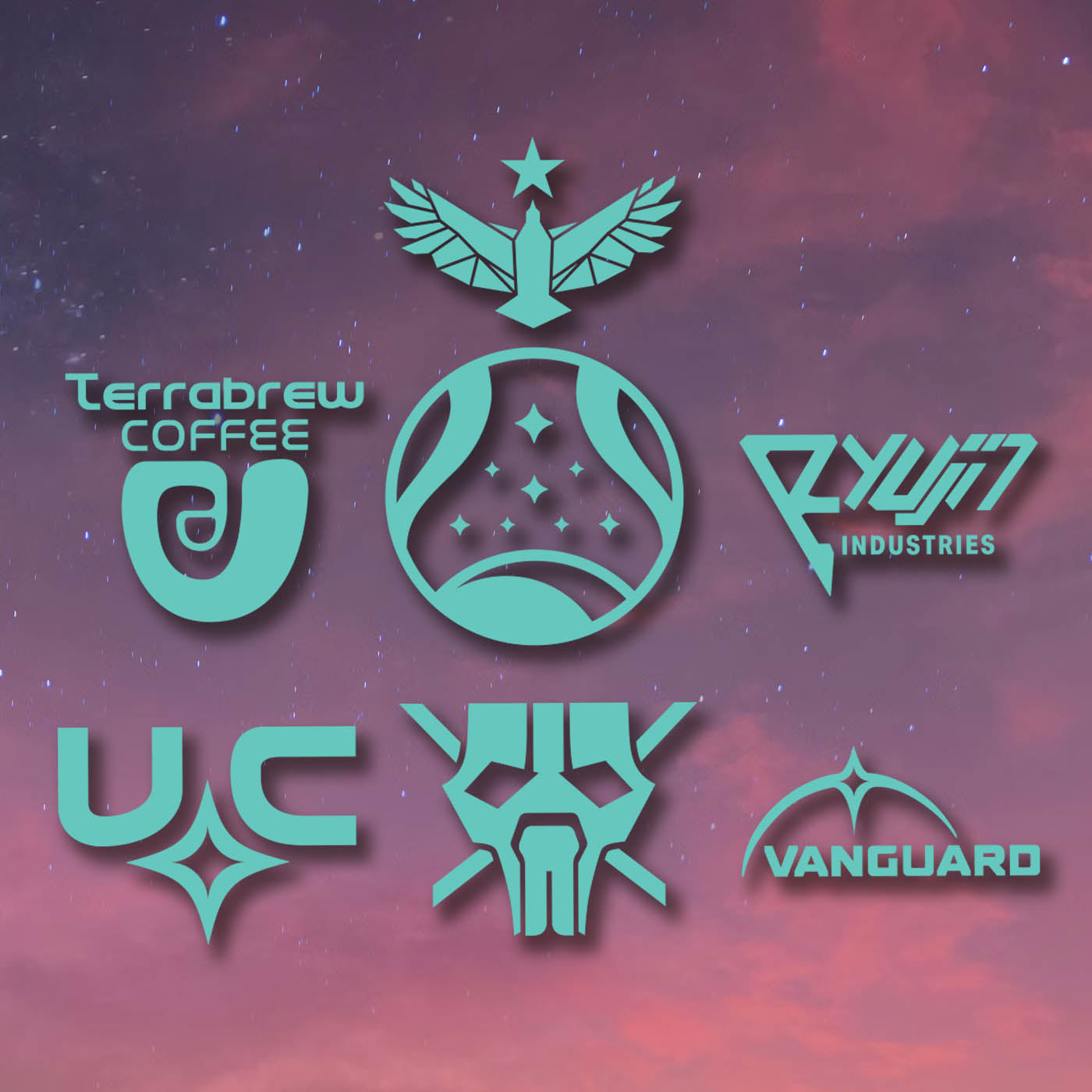 Starfield Pack Vinyl Decals