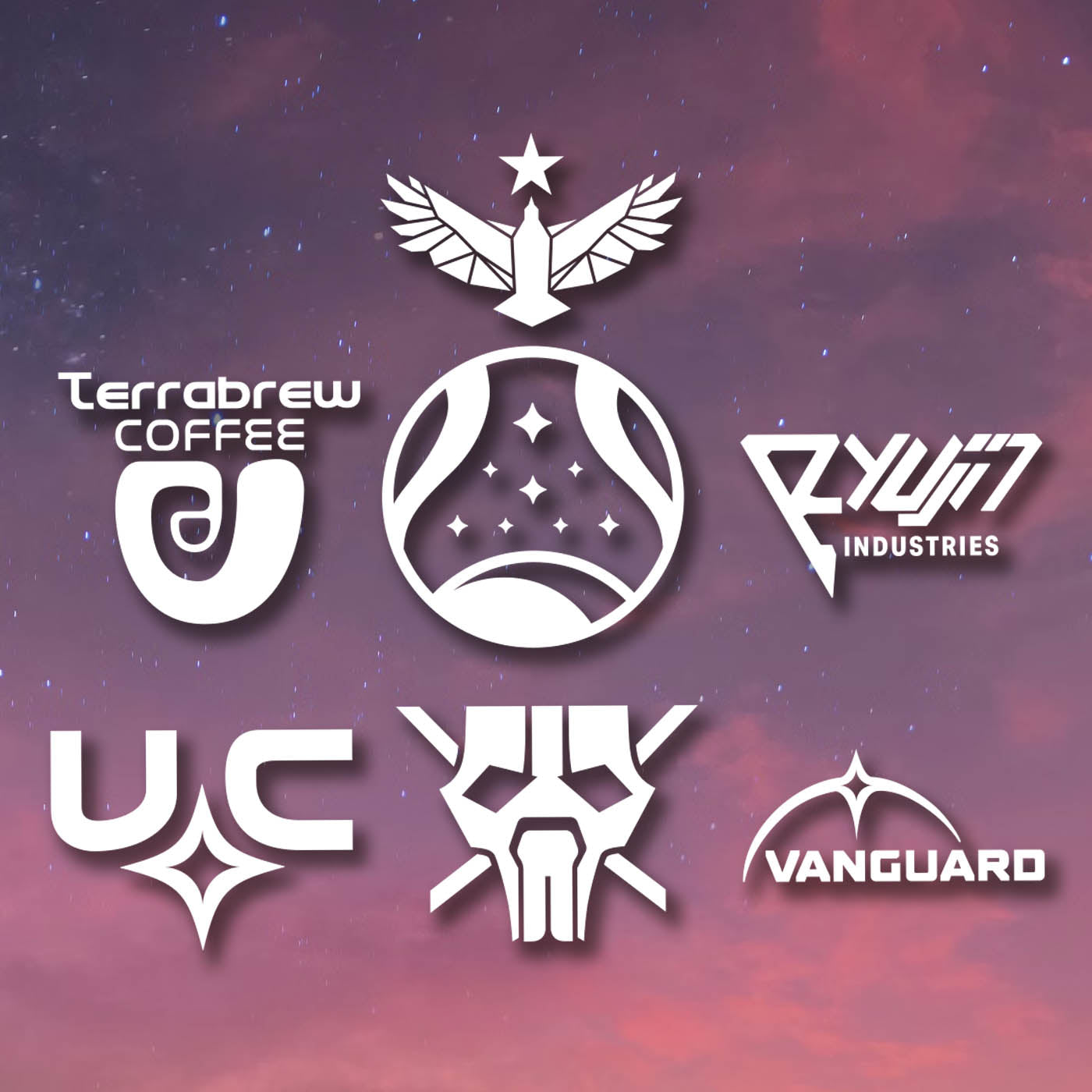 Starfield Pack Vinyl Decals