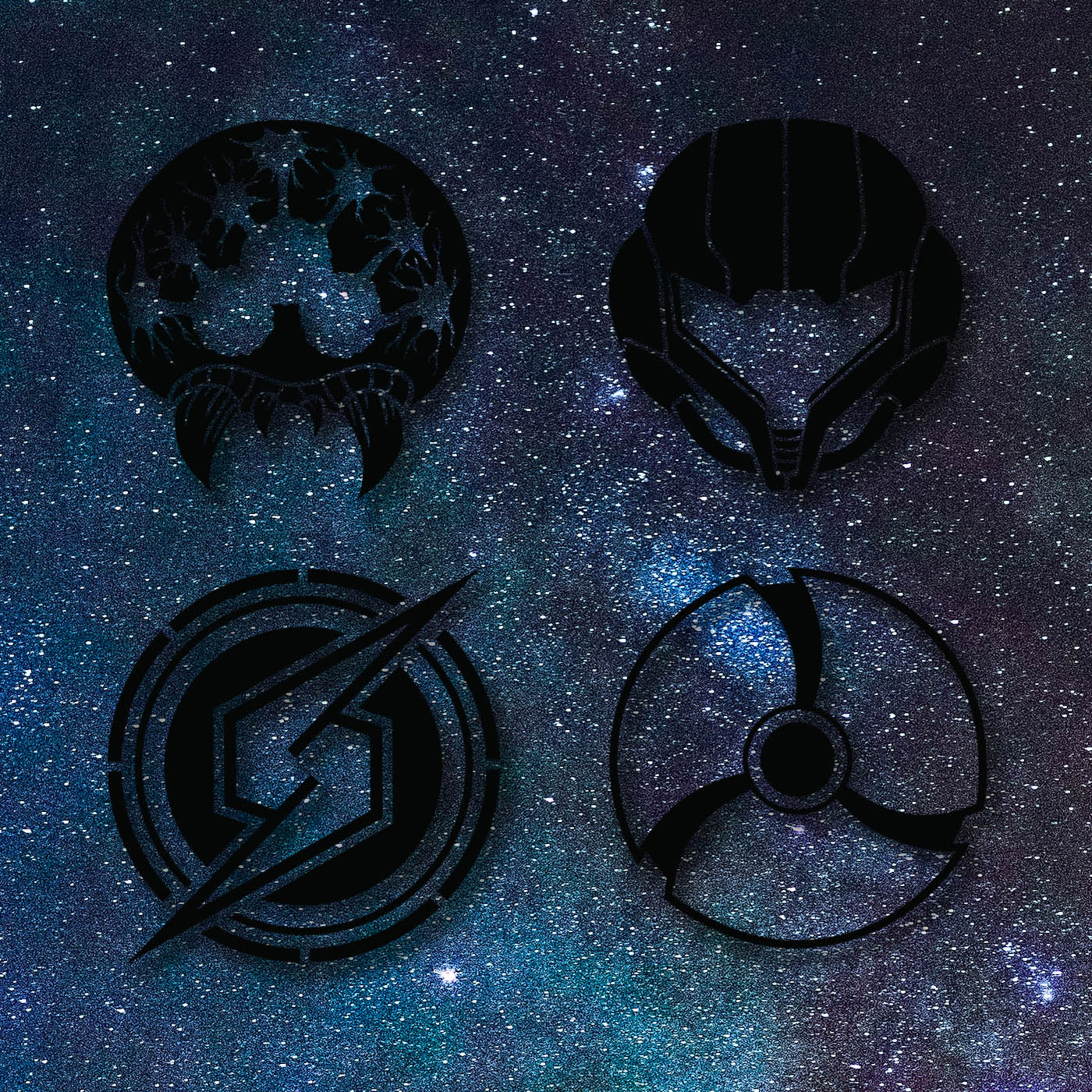 Super Metroid Dread Pack Vinyl Decals