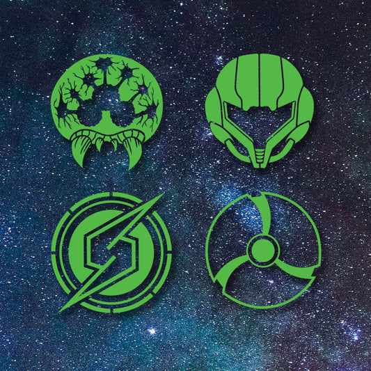 Super Metroid Dread Pack Vinyl Decals