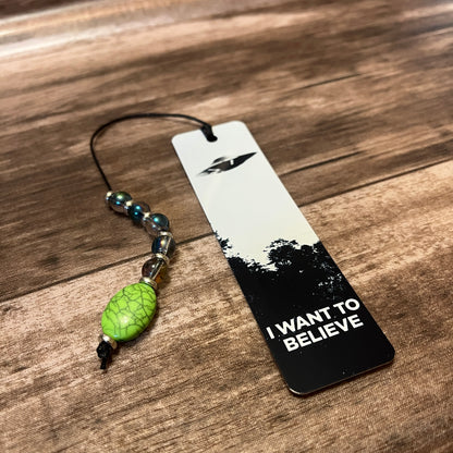 I Want to Believe Metal Bookmark