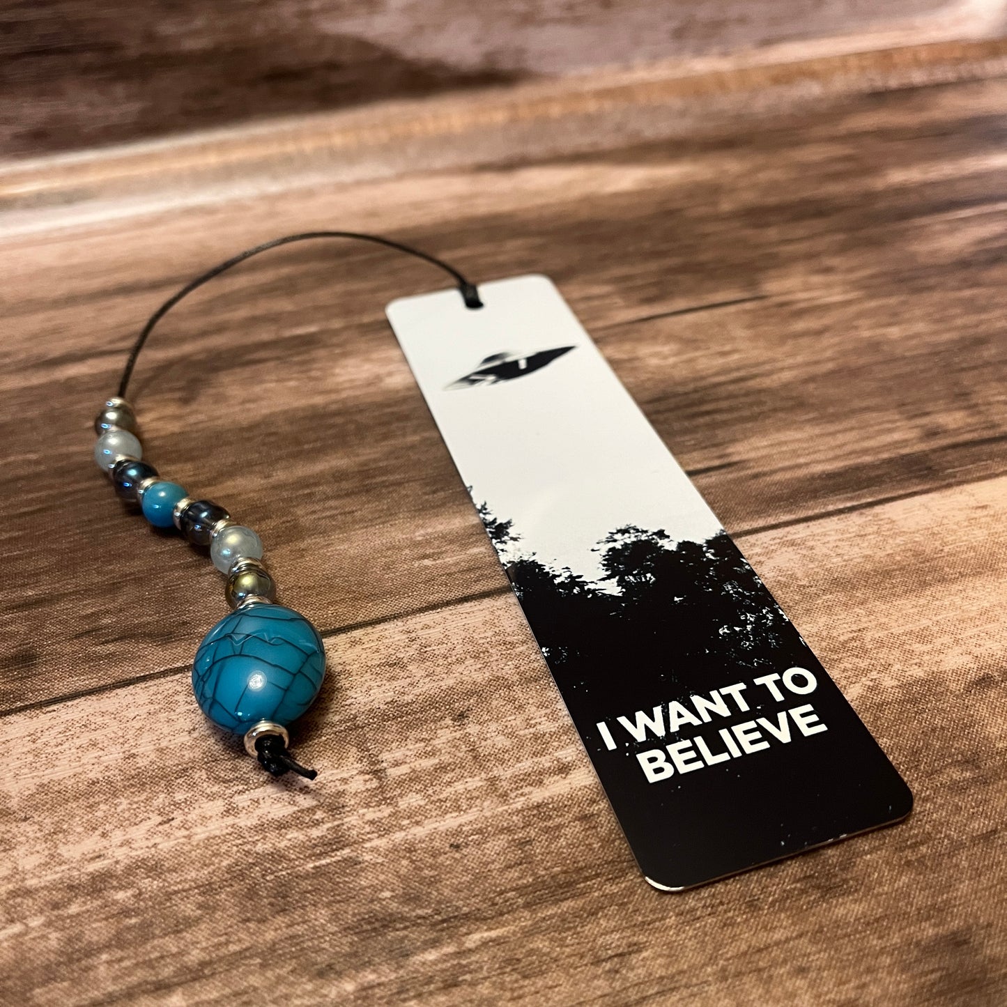 I Want to Believe Metal Bookmark