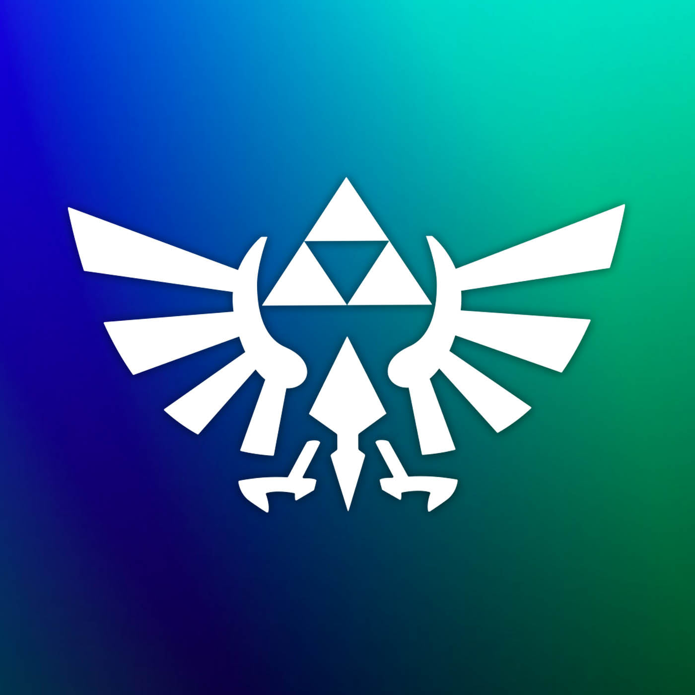 Legend of Zelda - Hylian Crest Vinyl Decal